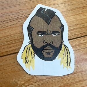 Mr. T & Black Diamond Equipment sticker Mr.T